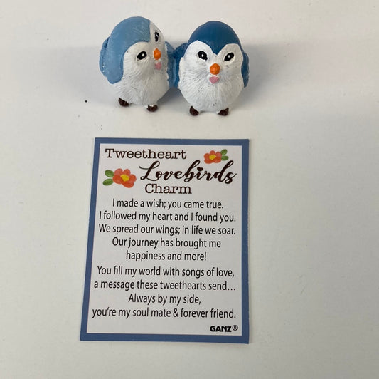TWEETHEART LOVEBIRDS CHARMS-5001