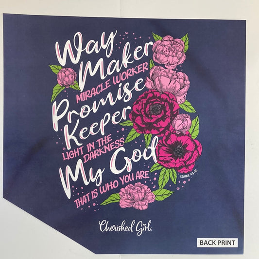 WAY MAKER CHER GIRL TEE LG-8353 : LG
