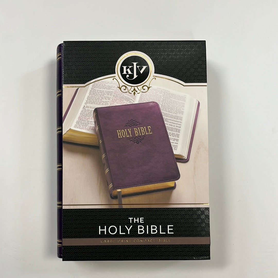 KJV COMP LG PR LL PURPLE BIBLE-7344