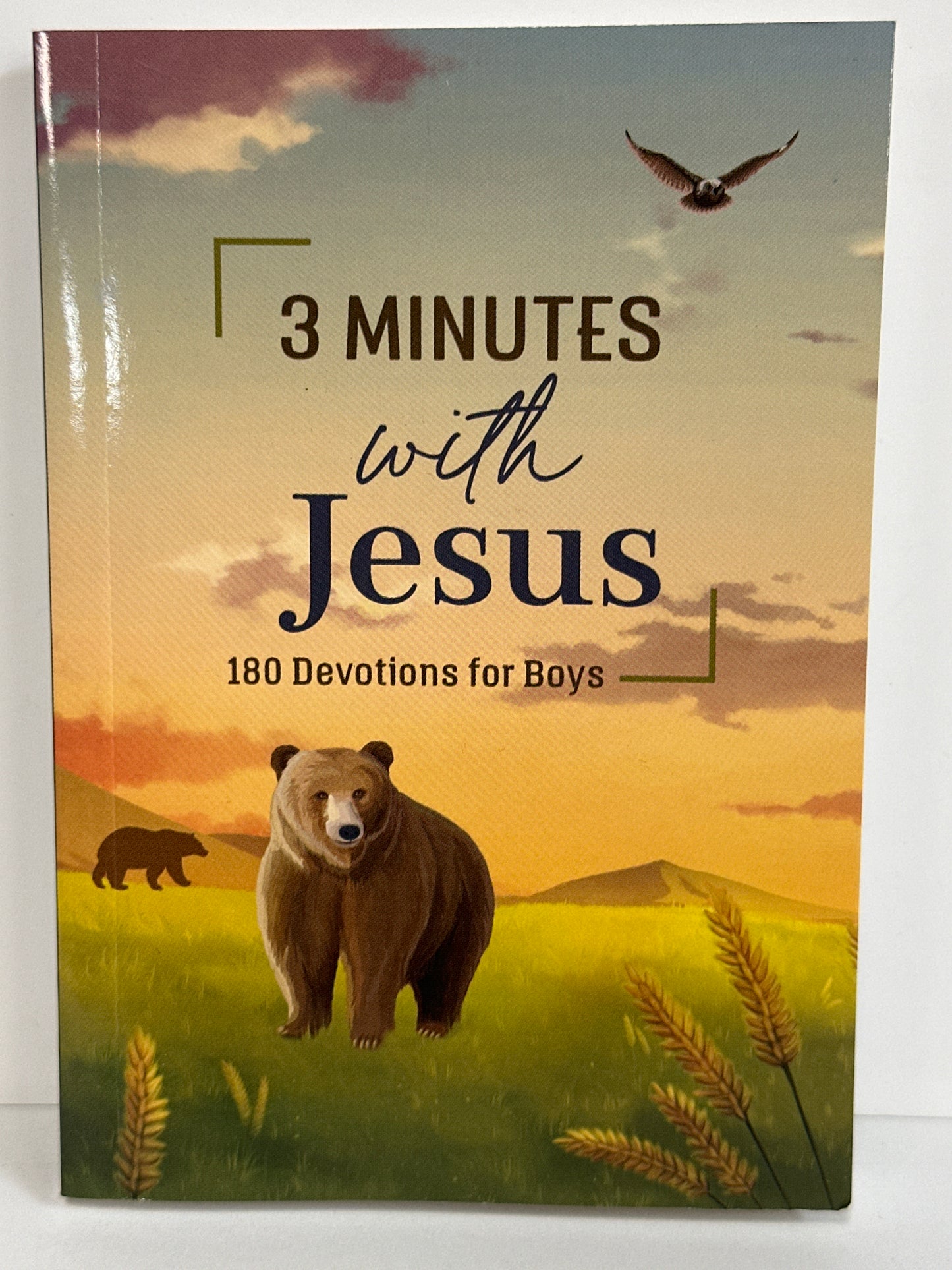 3 MINUTES WITH JESUS 180 DEVOTIONS FOR BOYS-5998