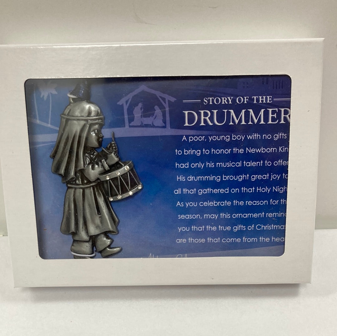 STORY OF DRUMMER BOY ORNAMENT-2752