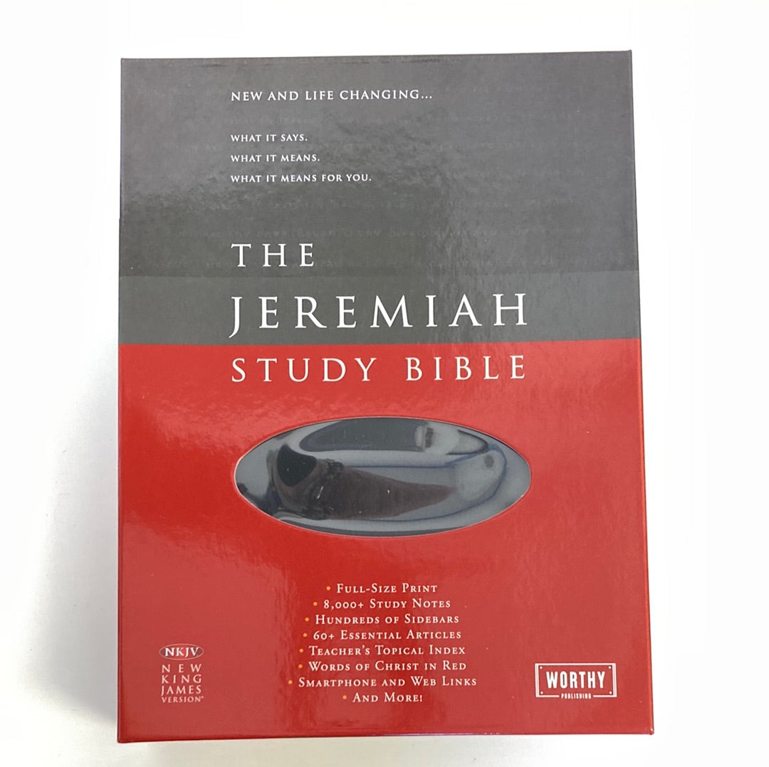 NKJV JEREMIAH STUDY BIBLE BLACK-2869