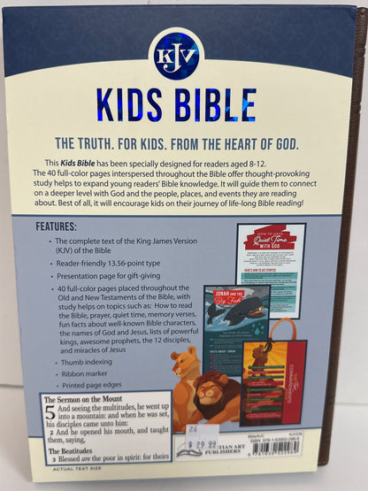 KJV KIDS BIBLE BROWN-2989