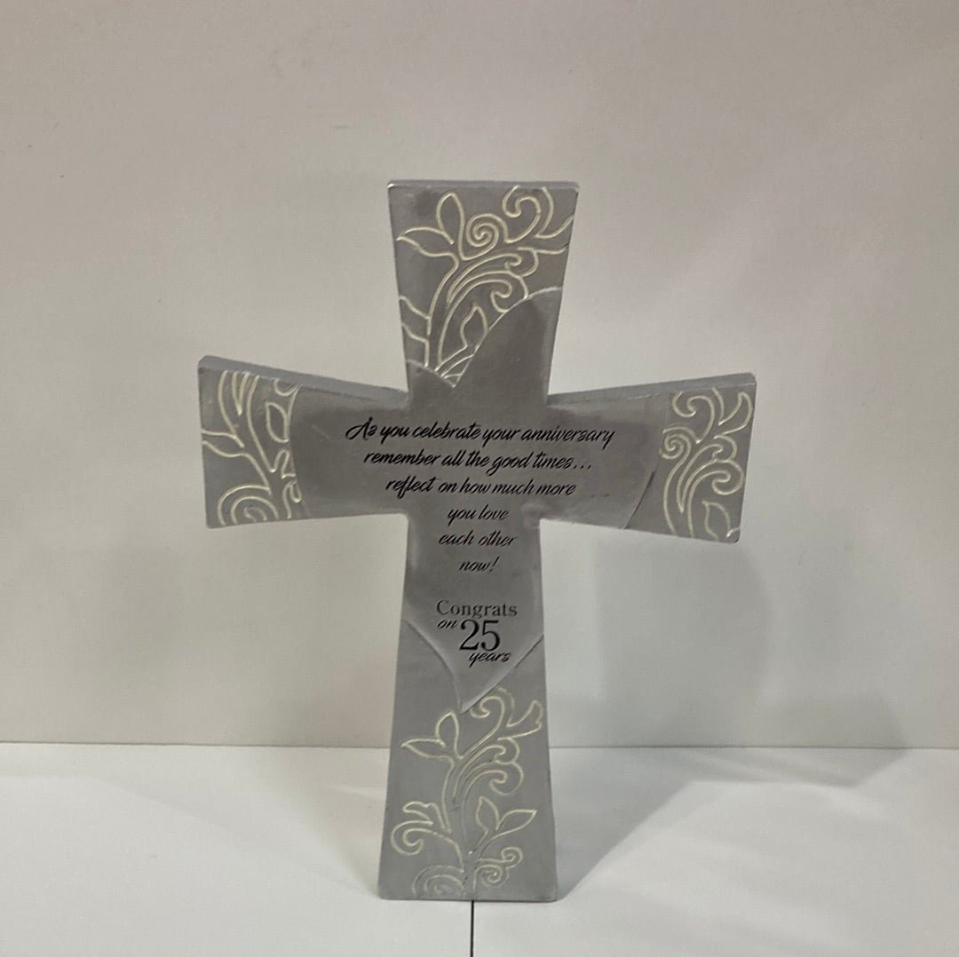 CELEBRATE 25 YEARS TABLETOP CROSS-8427