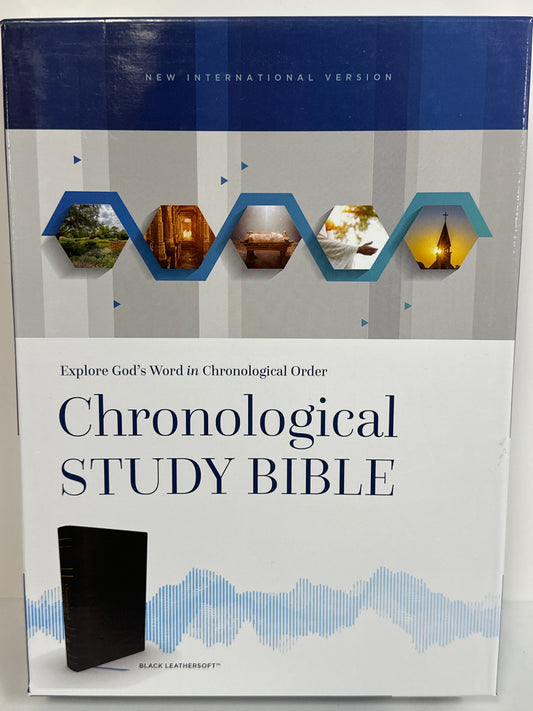 NIV CHRONOLOGICAL STUDY BIBLE BLACK-9536