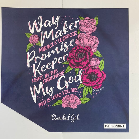 WAY MAKER CHER GIRL TEE 3X-8384 : 3X