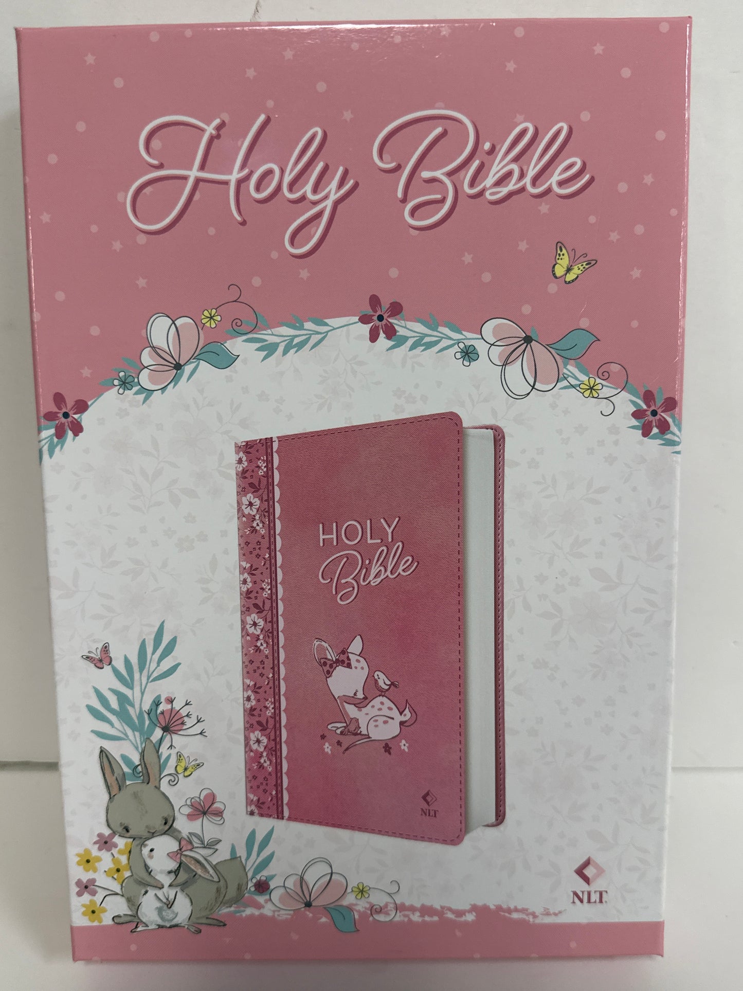 NLT INFANT BIBLE PINK-4723