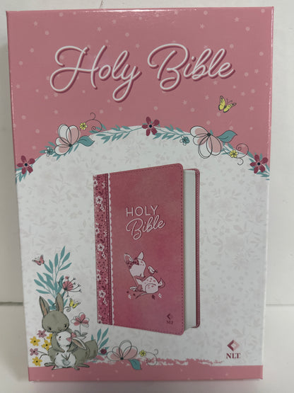 NLT INFANT BIBLE PINK-4723