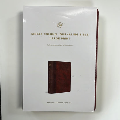 ESV SING COL LP JOURN BIBLE BUR-8732