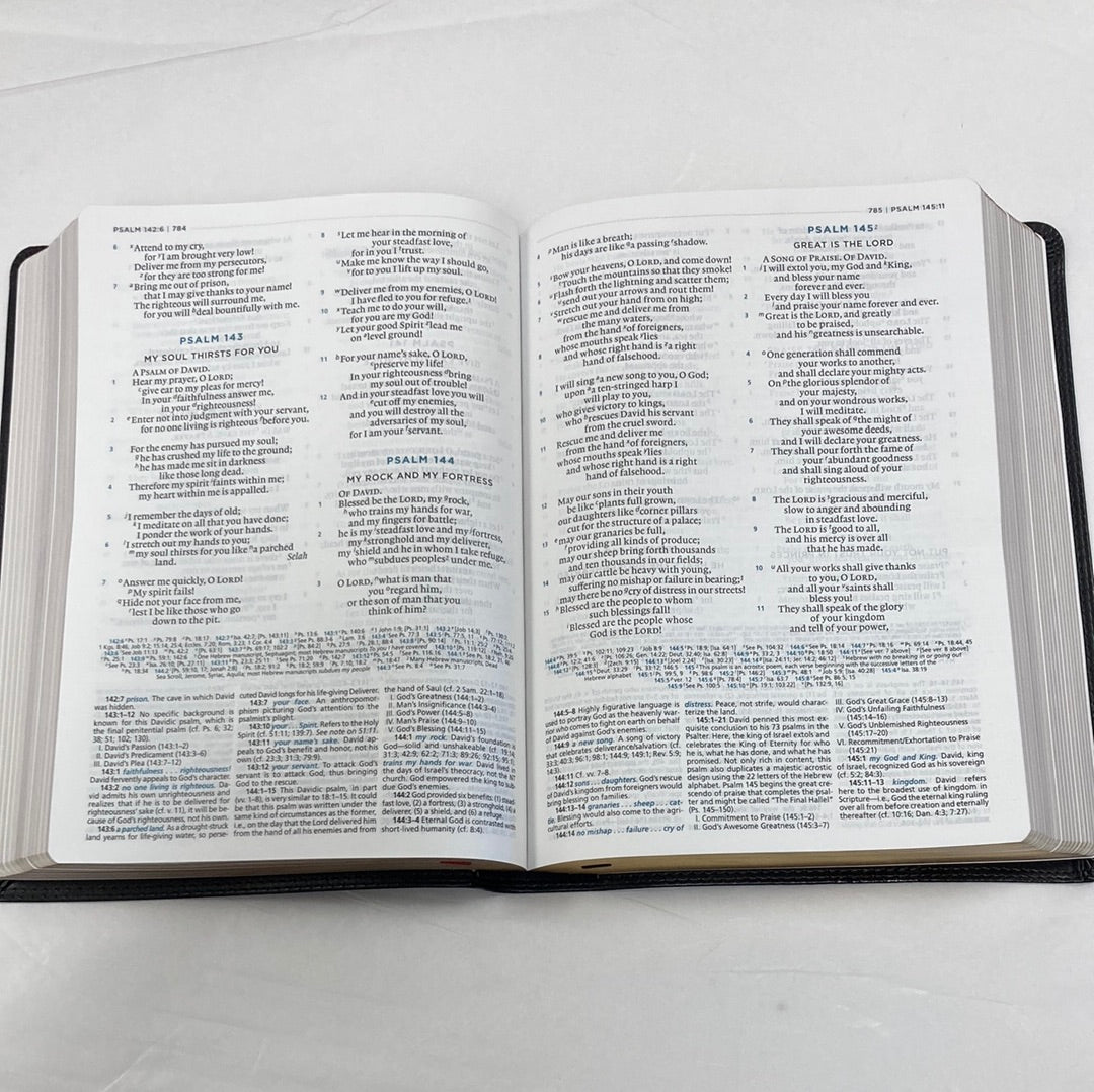 ESV MACARTHUR STUDY BIBLE BLACK-5514
