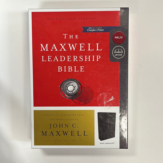 MAXWELL LEADERSHIP BIBLE BLK-8623