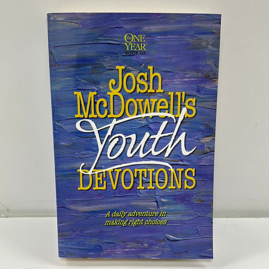 ONE YR BOOK JOSH MCD YOUTH DEV-3015