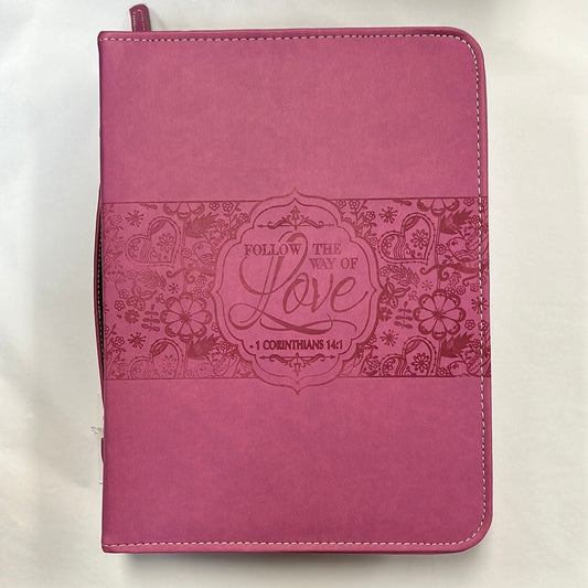 LOVE ROSE XL BIBLE COVER-6834