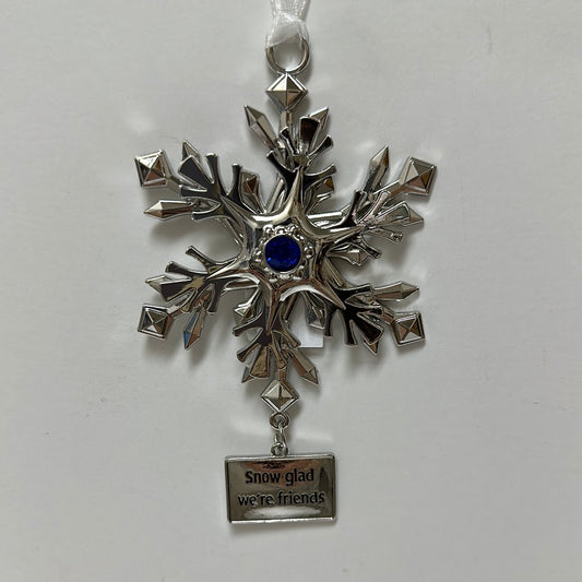 FRIENDS SPIN SNOWFLAKE ORNAMENT-6293