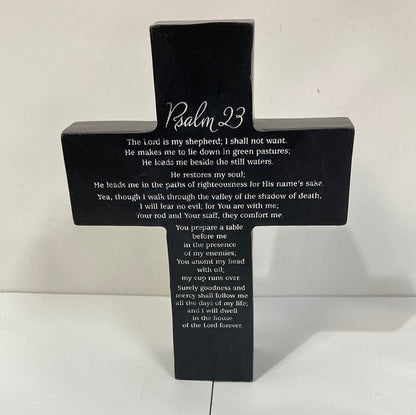 PSALM 23 TABLETOP CROSS-1832