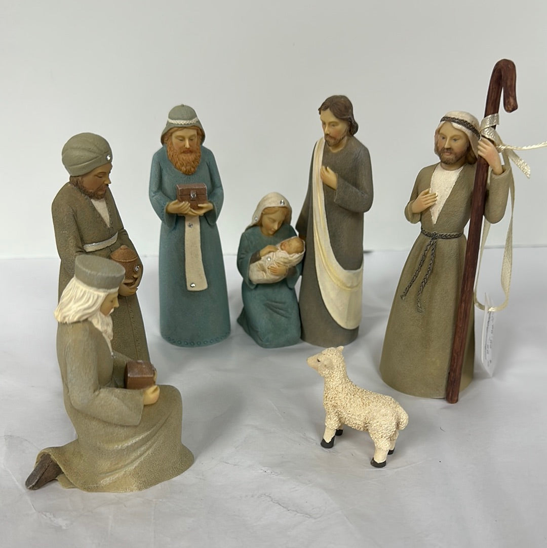 MINI NATIVITY SET S/6-6380