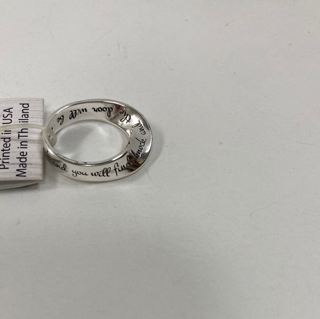 MATT 7:7 WIDE MOB SP RING SZ 6-3777 : 6