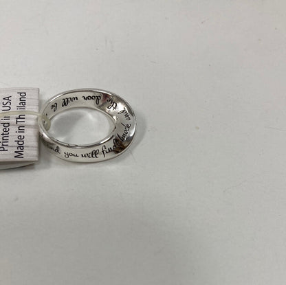 MATT 7:7 WIDE MOB SP RING SZ 6-3777 : 6