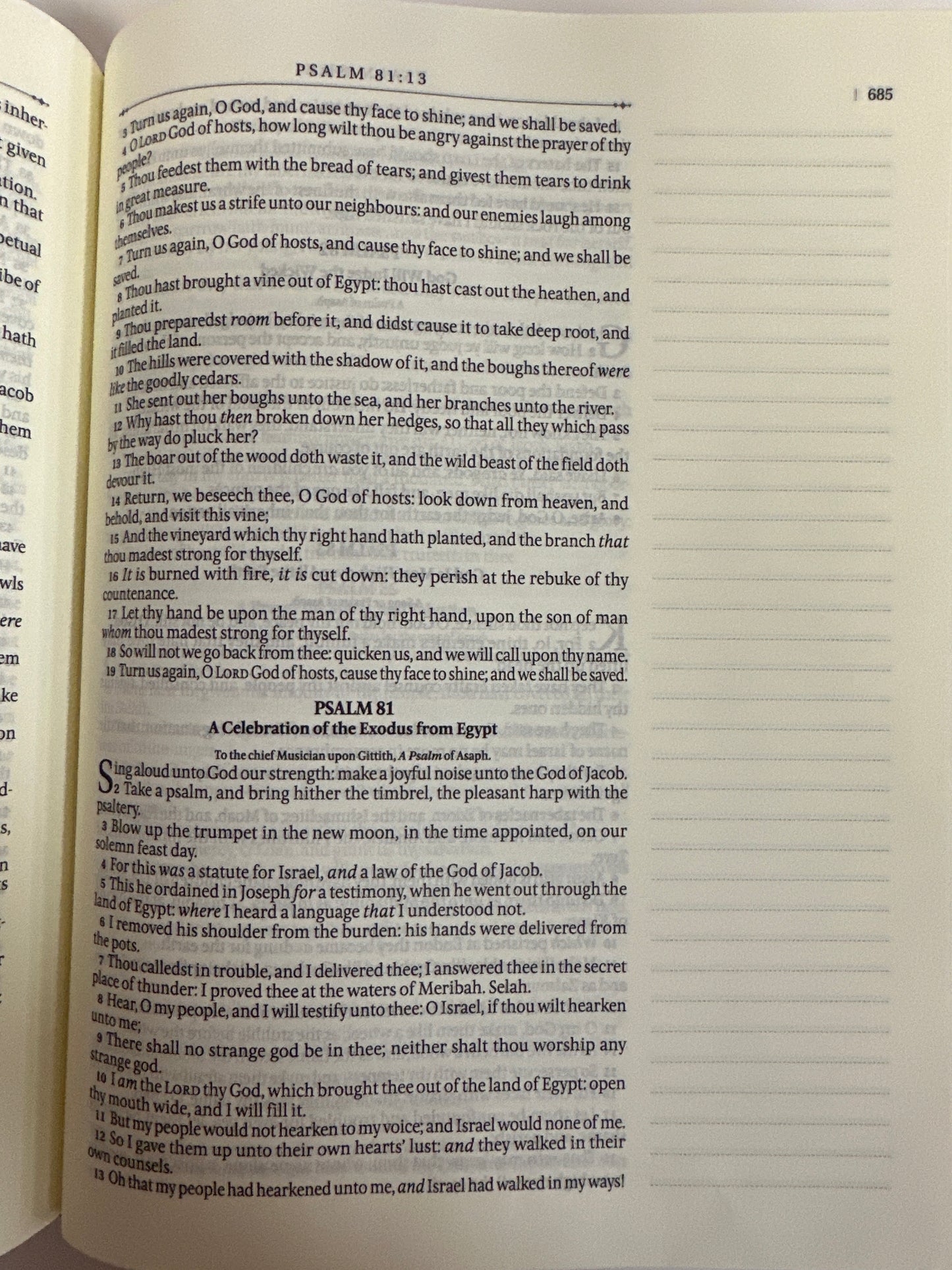 KJV NOTE TAKING LARGE PRINT BIBLE ROSE GOLD-8828