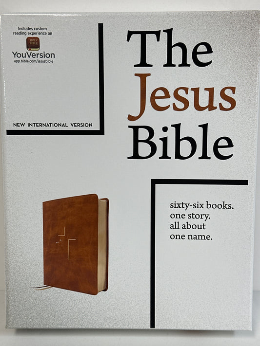 NIV THE JESUS BIBLE TAN-3542