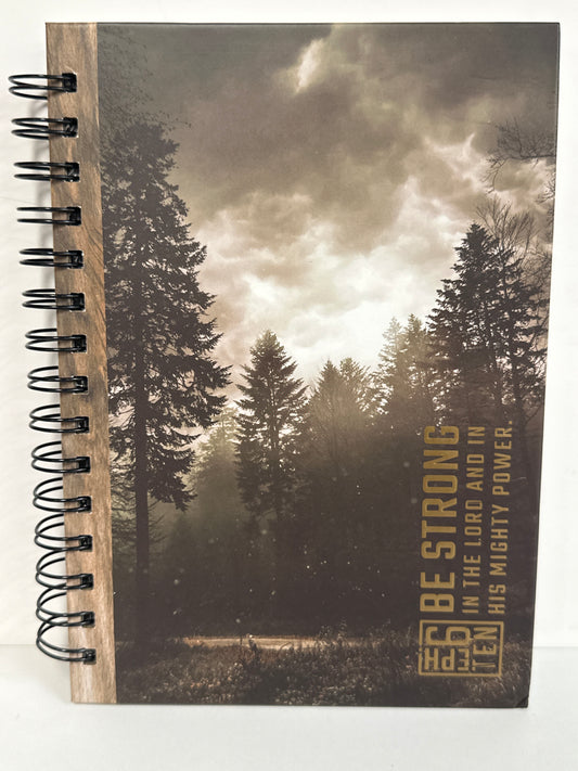 BE STRONG BROWN JOURNAL-6214