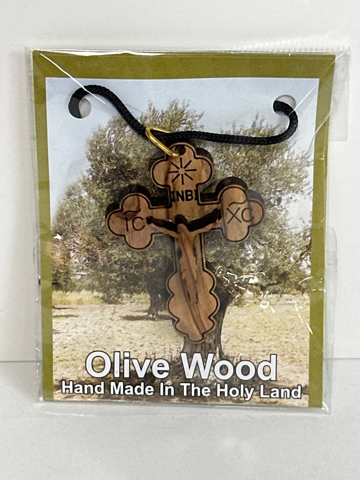 TAU SILHOUETTE CROSS O WOOD NKL-9015