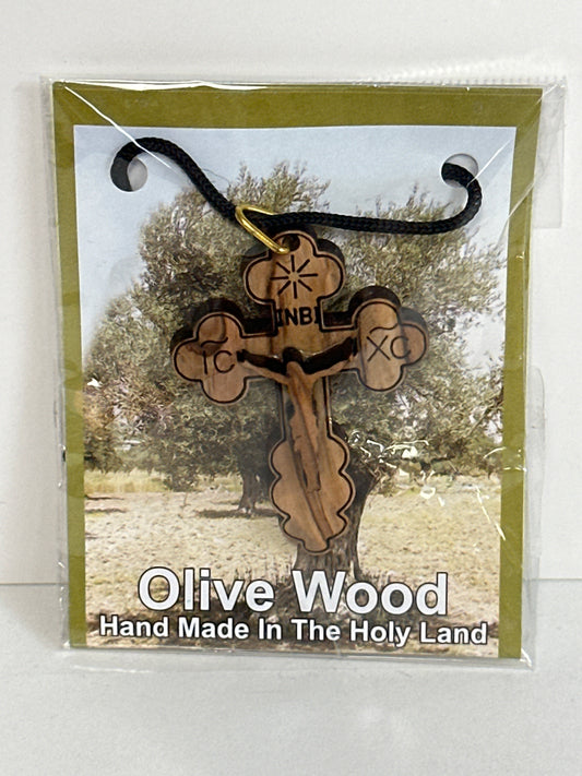 TAU SILHOUETTE CROSS O WOOD NKL-9015