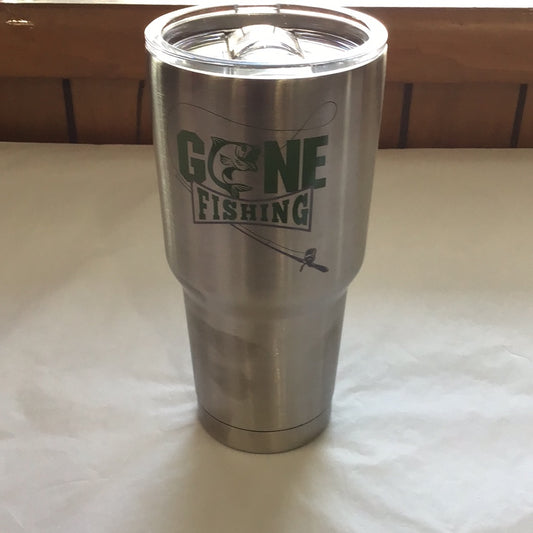GONE FISHING SS TUMBLER-2633