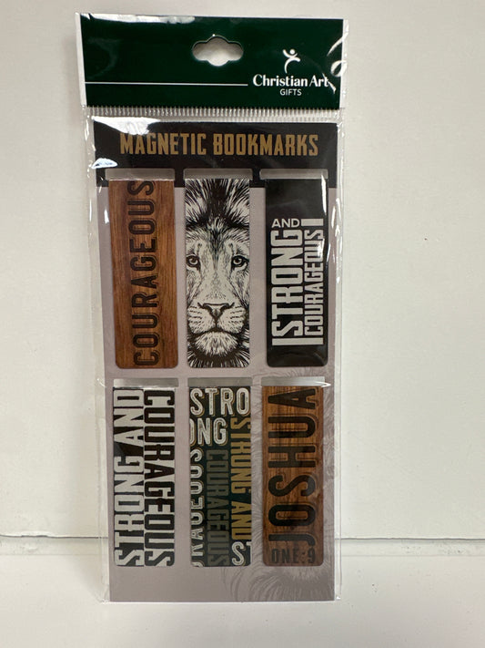 BE STRONG MAGNETIC BOOKMARKS-6760