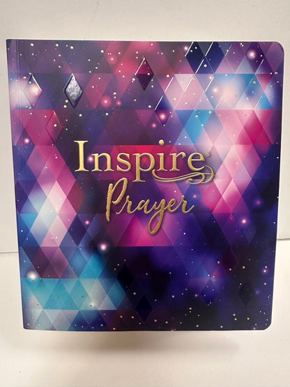 NLT INSPIRE PRAYER BIBLE COLORING/JOURNALING SOFTCOVER-4942