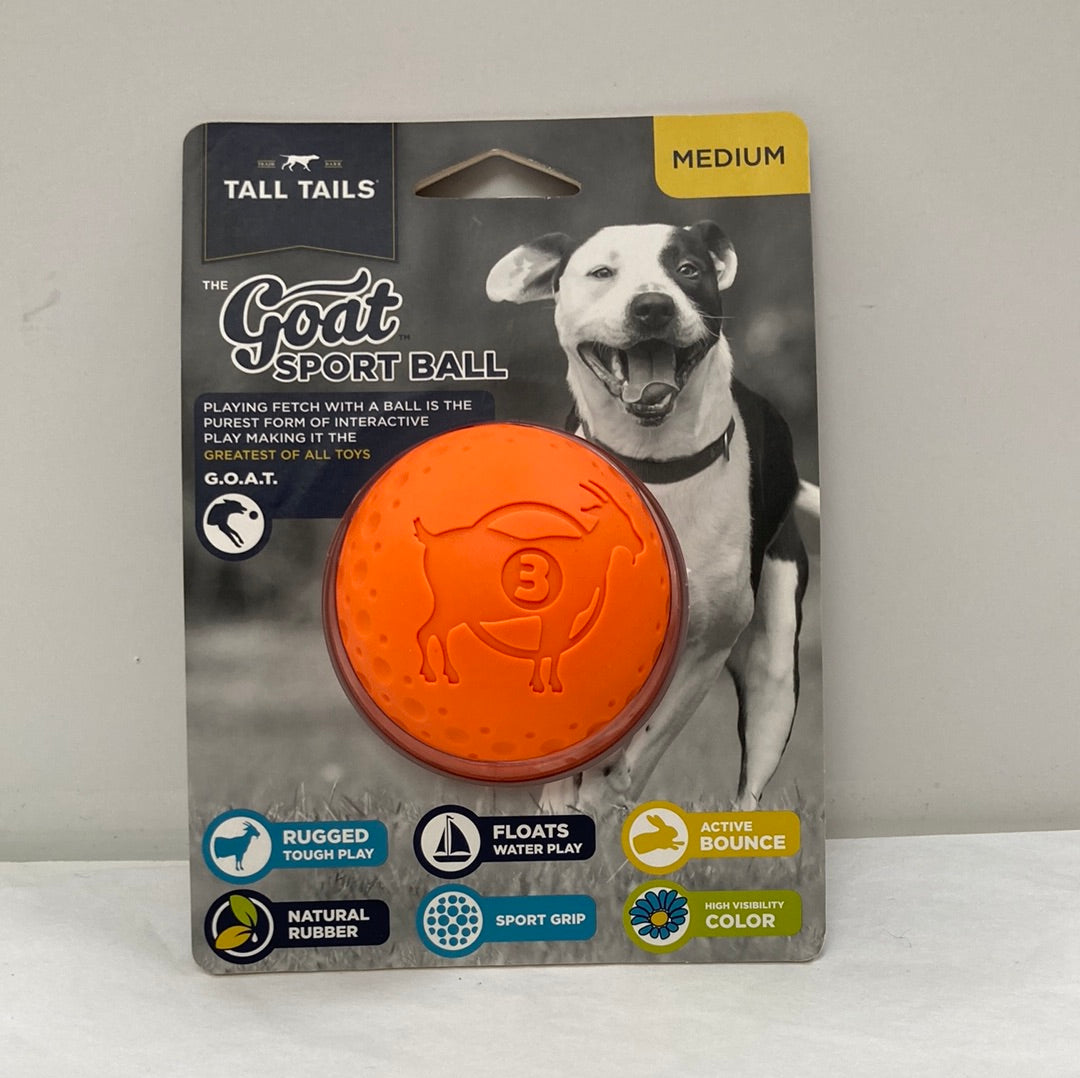 GOAT ORANGE SPORT BALL MED-6091
