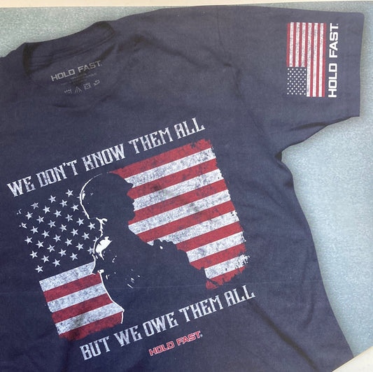 OWE THEM ALL HOLD FAST TEE MED-7415