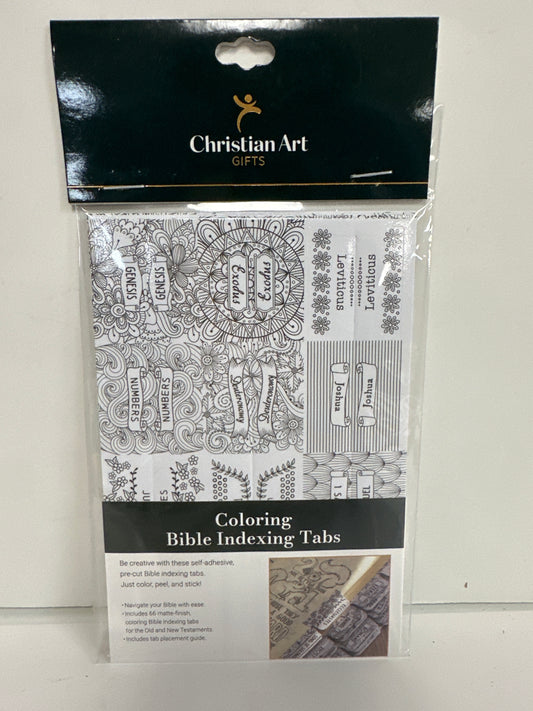 COLORING BIBLE INDEXING TABS-3582