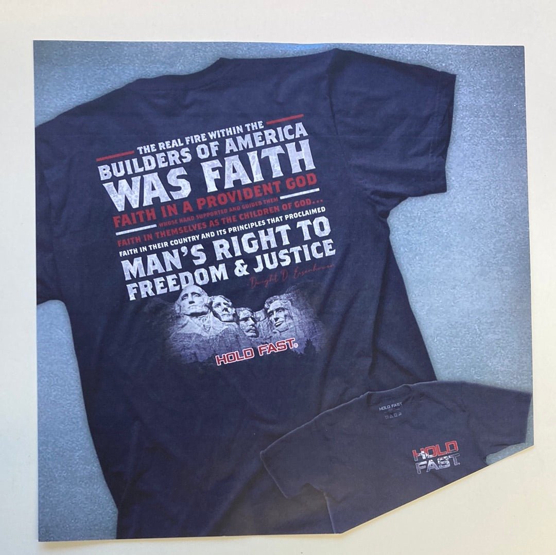 BUILDERS OF AMERICA/RUSHMORE HOLD FAST TEE 2X-7507