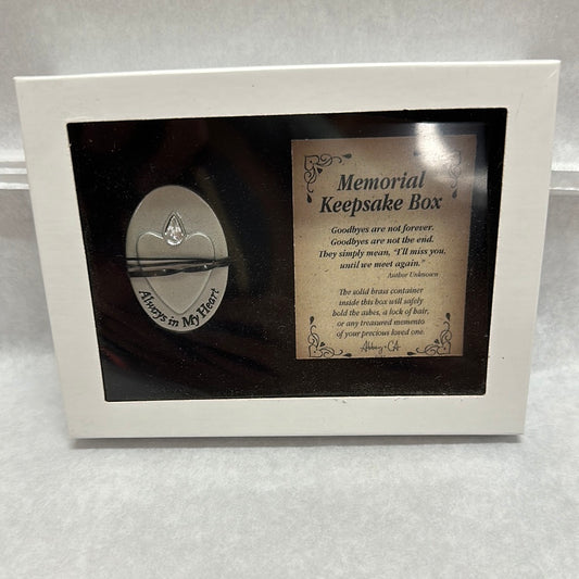ALWAYS/HEART MEM KEEPSAKE BOX-7466