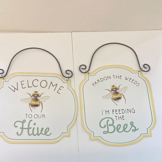 BEE KIND WALL PLAQUES-7058