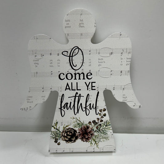 O COME ALL YE FAITHFUL TT ANGEL-4518