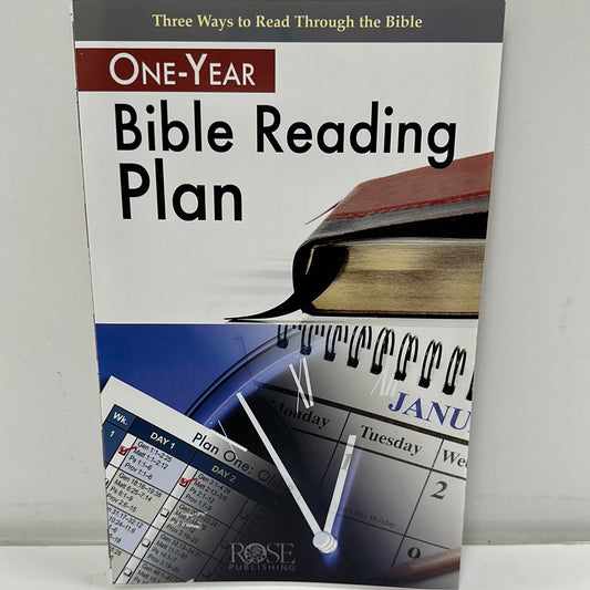 ONE YEAR BIBLE READING PLAN PAMPHLET-3335