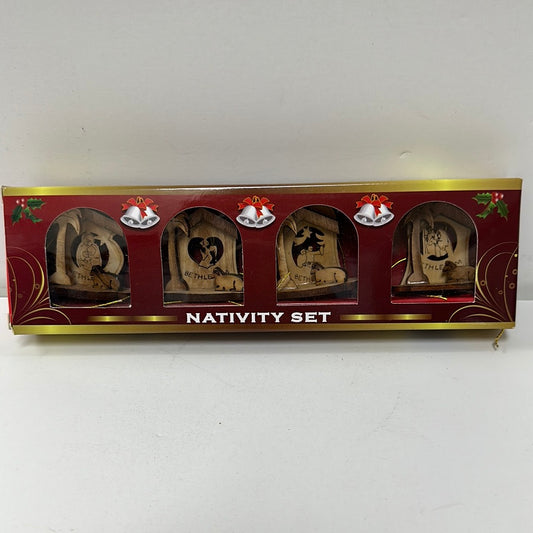 HL OW NATIVITY SET IN BOX 4 ORN-4942