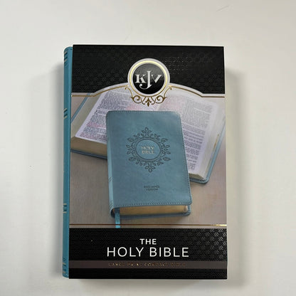 KJV LP COMPACT BIBLE TEAL-2521