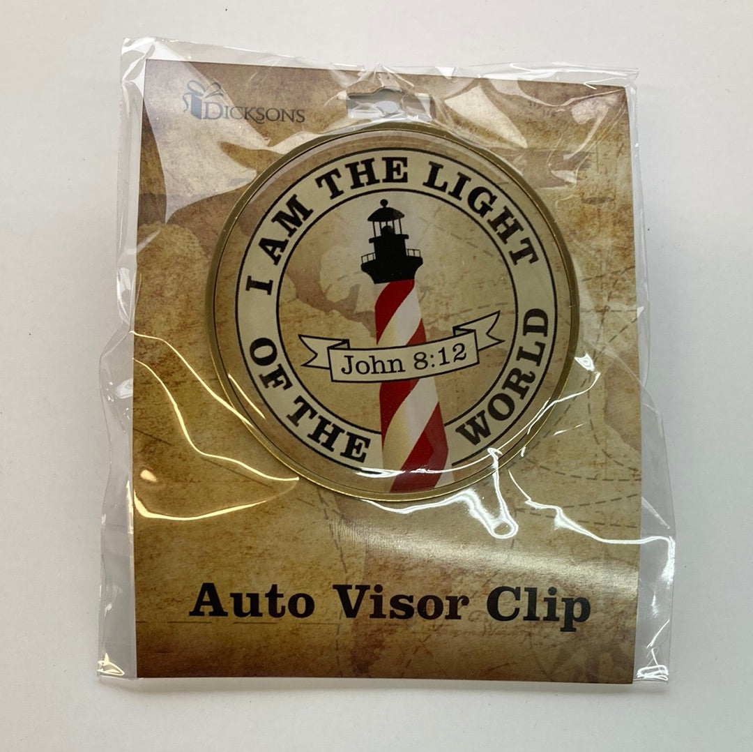 LIGHT OF THE WORLD VISOR CLIP-1660