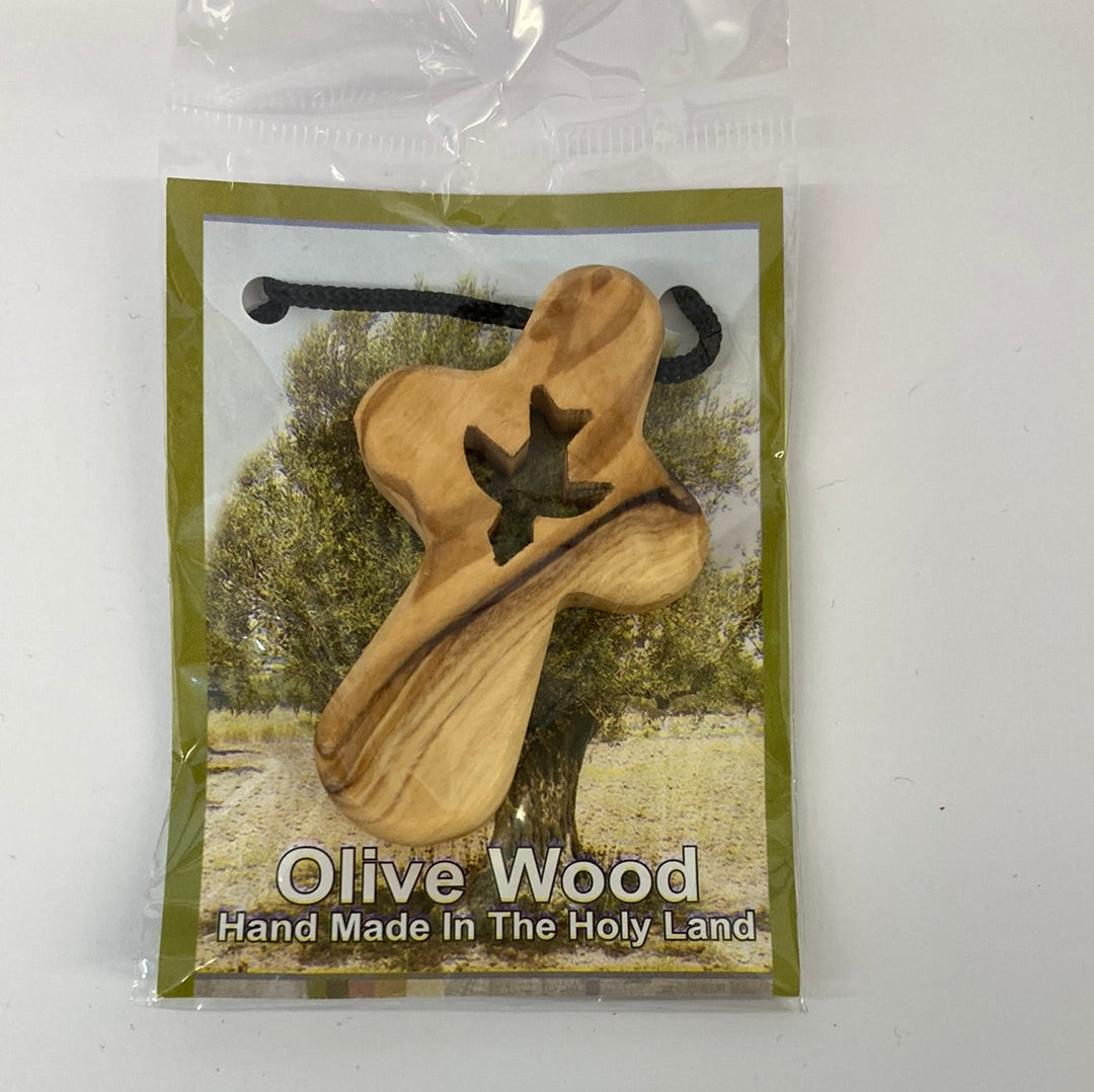 OLIVE WOOD NECKLACE-2505