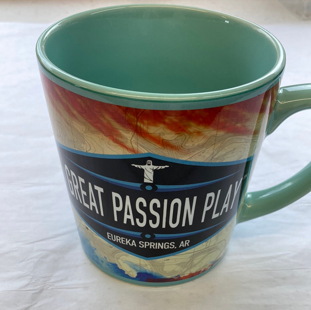 GPP TURQUOISE MAP MUG-8185