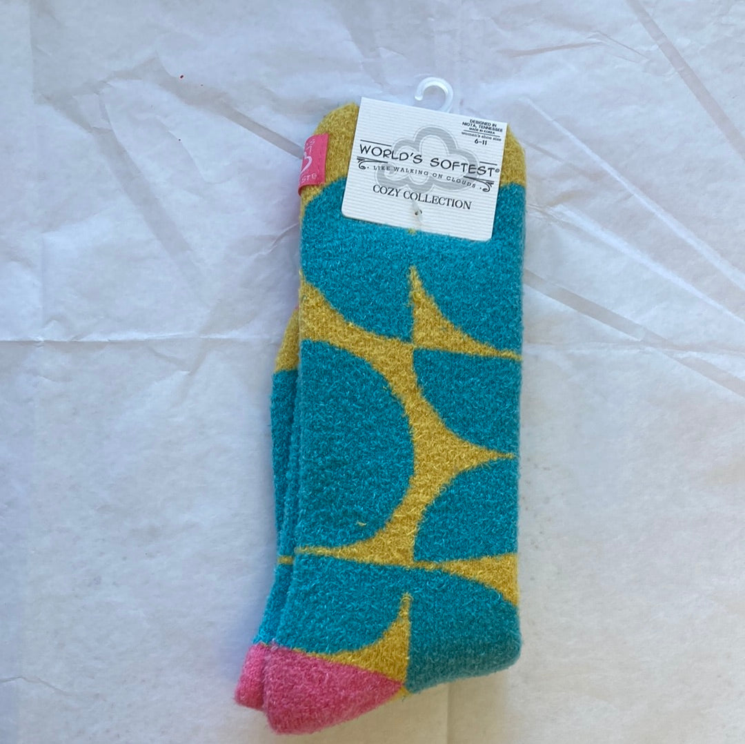LADIES SOCKS/GEO O/C 967-8917