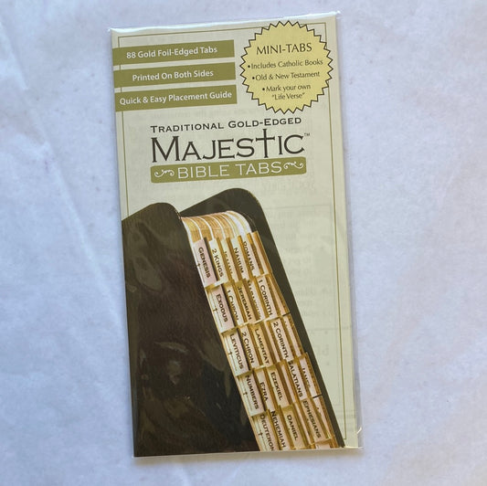 MAJESTIC GOLD BIBLE TABS-0870