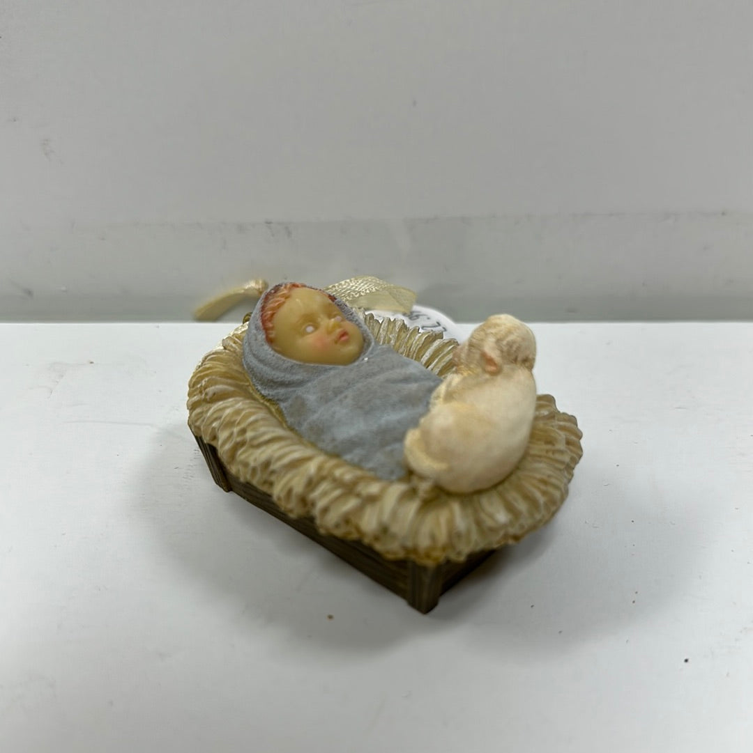 HE IS BORN ORNAMENT-6410