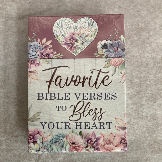 BIBLE VERSES TO BLESS THE HEART-9007