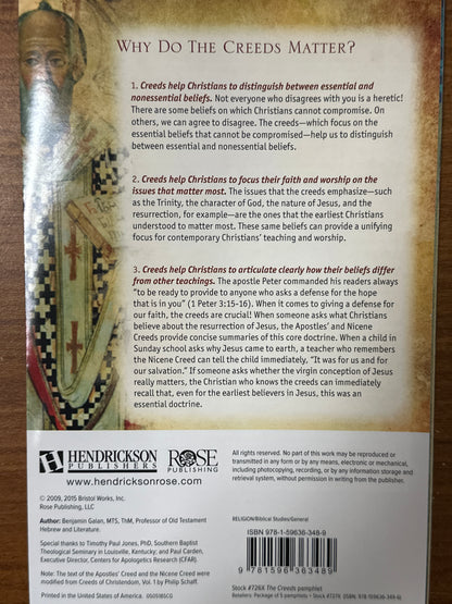 THE CREEDS PAMPHLET-3489