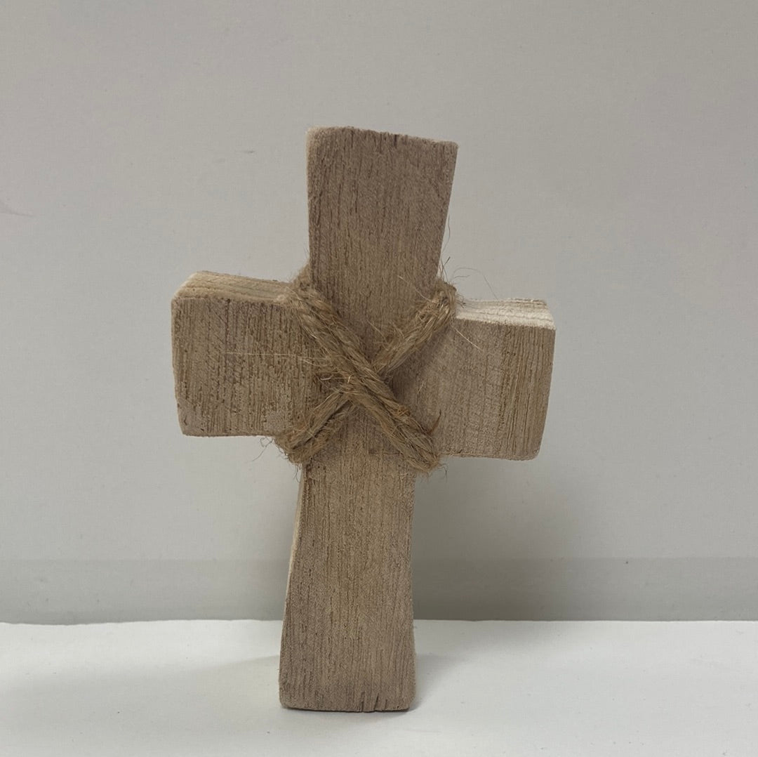 NATURAL SM STANDING CROSS-2773