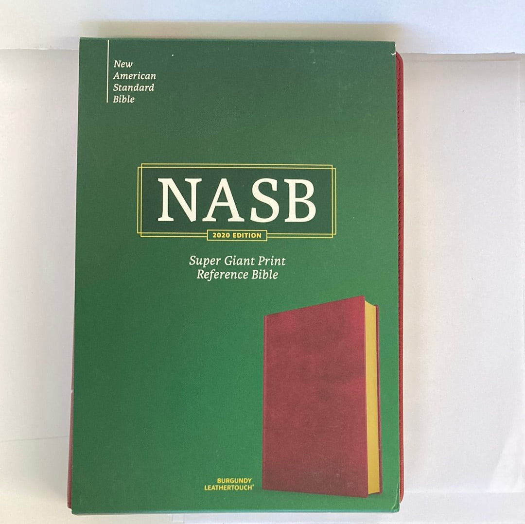 NASB SUPER GP REF BIBLE BURG-7629